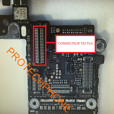 Connecteur tactile iph5c